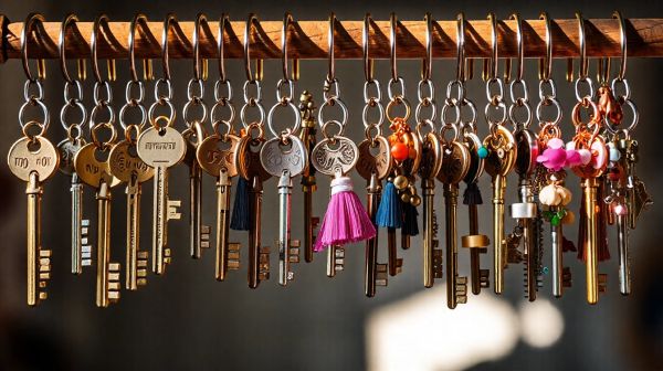 10 idées créatives pour des porte-clés personnalisés et uniques