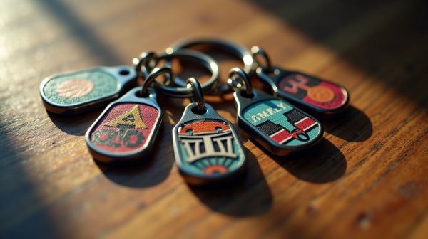 Créer des porte-clés uniques avec des badges personnalisés